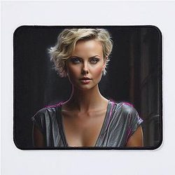 Digital Design of Charlize Theron Mouse Pad