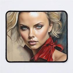 Charlize Theron Mouse Pad