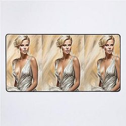 Digital Design Charlize Theron Desk Mat