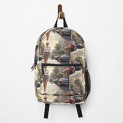 Digital Design of Charlize Theron Backpack