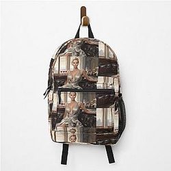 Digital design of Charlize Theron Back pack