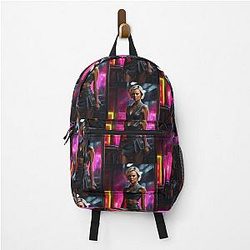 Digital design of Charlize Theron Backpack