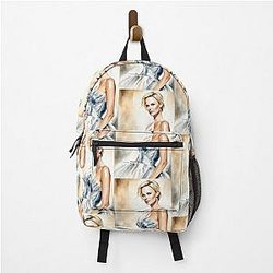 Digital design of Charlize Theron Backpack 12