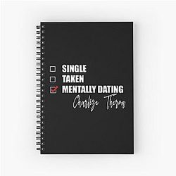 Mentally Dating Charlize Theron Notebook