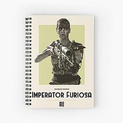 Charlize Theron Mad Spiral Notebook