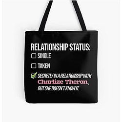 Charlize Theron Relationship Tote Bag