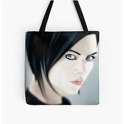 Charlize Theron as Aeon Flux All Over Print Tote Bag