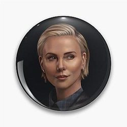 Charlize Theron Pin