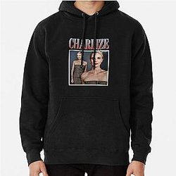 Charlize Theron 90s Vintage Pullover Hoodie