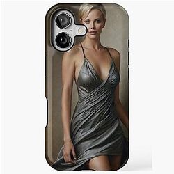 Charlize Theron 15 iPhone Tough Case