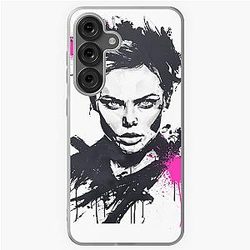 Charlize Theron Fashion Soft Case Design for Samsung Galaxy