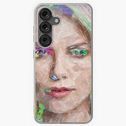 Charlize Theron Samsung Galaxy Watercolor Soft Case
