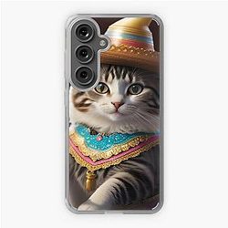 cute charmed cat  Samsung Galaxy Soft Case