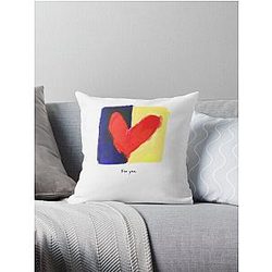Charmed For You Card Throw Pillow