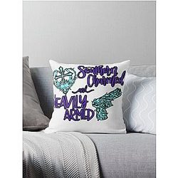 Southern Charmed and Heavily Armed Throw Pillow