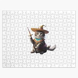 cute charmed cat  Jigsaw Puzzle