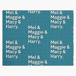 Charmed - Mel -amp- Maggie -amp- Macy -amp- Harry(1) Jigsaw Puzzle