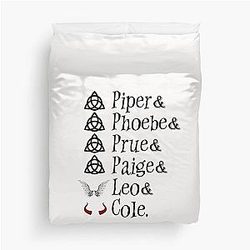 Charmed Names Classic   Duvet Cover