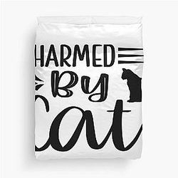 Charmed by Cat Duvet Cover