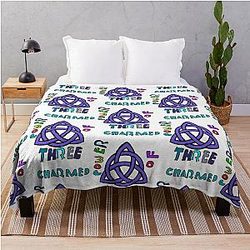 Charmed tattoo.  Throw Blanket