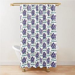 Charmed tattoo.  Shower Curtain