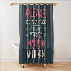 Charmed quote Shower Curtain