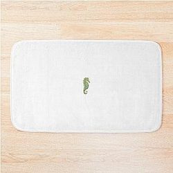 Seahorse cute charmed pattern Bath Mat