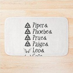 Charmed Names Classic   Bath Mat