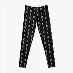 Pagan Pride  Charmed Sign  Triquetra  Witches Knot  Witch Symbol  Drawing for Spiritual Women Leggings