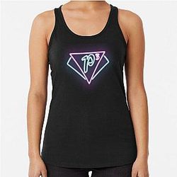 Charmed P3 Club Neon Sign Racerback Tank Top