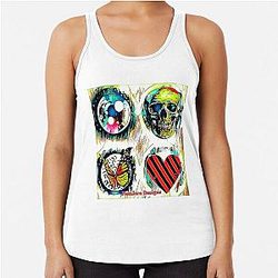 4 Charmed Racerback Tank Top