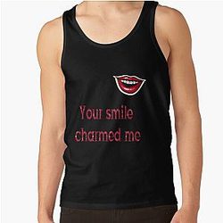 Your smile charmed me Tank Top