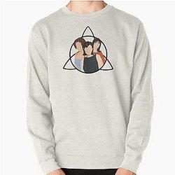 Charmed Ones Triquetra - Black Pullover Sweatshirt