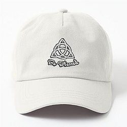 Be Blessed  Charmed Sign  Triquetra  Witches Knot Dad Hat