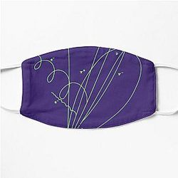 Discovery of Charmed Baryon Quark, Quantum Physics, Particle, Purple Flat Mask