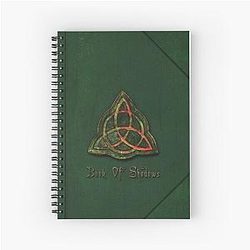 Charmed book of Shadows replica  Spiral Notebook