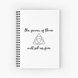 charmed the power of three Spiral Notebook
