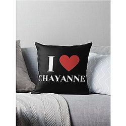 Chayanne I Love Throw Pillow