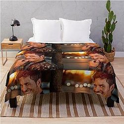 Chayanne Classic Throw Blanket Photoshoot