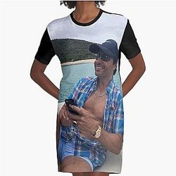 Chayanne Graphic T-Shirt Dress
