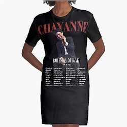 Bailamos Otra Vez Chayanne Graphic T-Shirt Dress