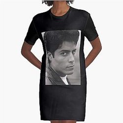 Chayanne Graphic T Shirt Dress