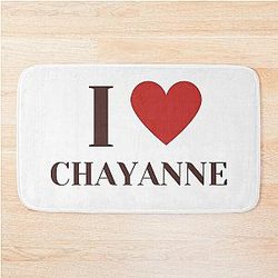 Chayanne I Love You Bath Mat
