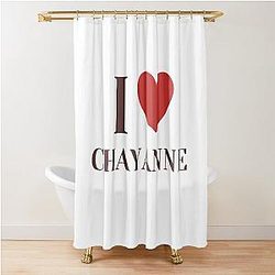 Chayanne I Love You Shower Curtain
