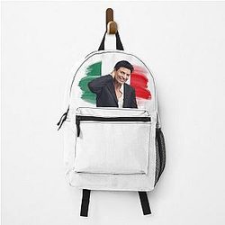 Chayanne T-Shirt with Mexican Flag Latin Music Backpack
