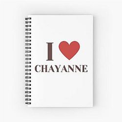 Chayanne Spiral Notebook