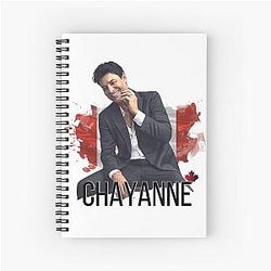 カナダの旗 Chayanne ノートブック