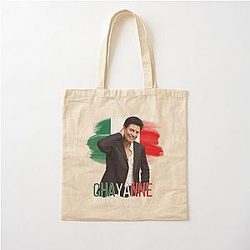 Chayanne T-shirt con bandiera messicana in cotone Tote Bag