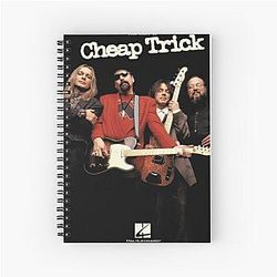 cheap trick Spiral Notebook