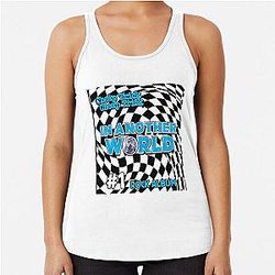 radeva Cheap Trick in another world  Racerback Tank Top